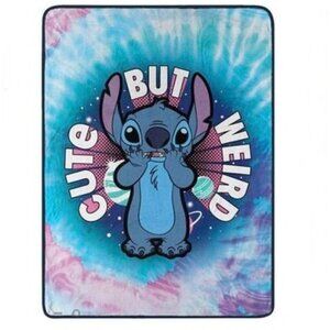 Spirit Halloween Cute But Weird Stitch Fleece Blanket - Lilo & Stitch